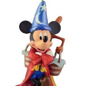 Rare The Sorcerer's Apprentice MICKEY MOUSE Fantasia Brooms Disney Ornament